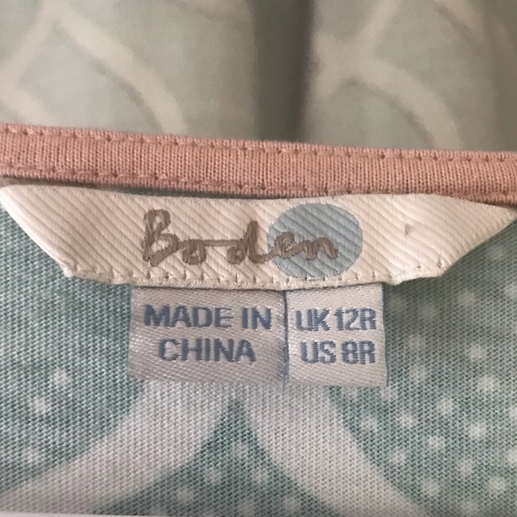 Boden size 8 green spades or lettuce type pattern excellent used condition - Picture 4 of 4